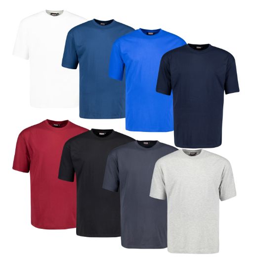 Bild von Tall Herren Basic Baumwoll T-Shirt - bis Grösse 5XLT