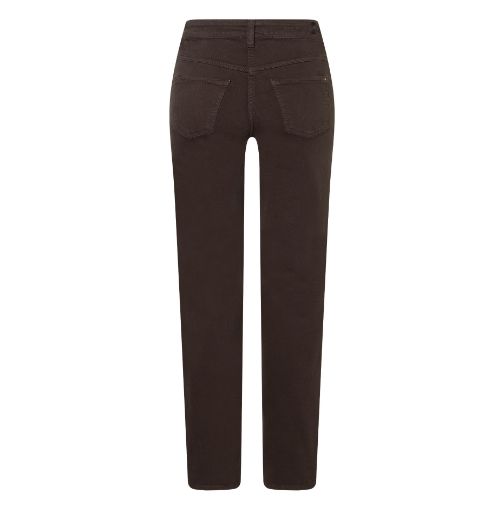 Image de Tall Pantalon Femme MAC Melanie Longueur 36 Inch, marron foncé