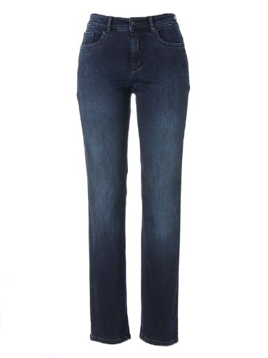 Picture of Tall Lena Jeans L38 inch, dark blue washed