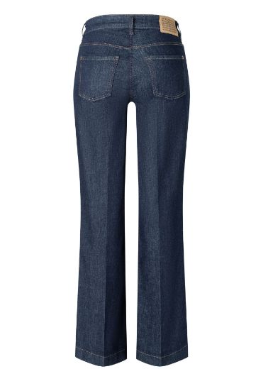 Picture of Tall MAC Women Jeans Wide Fit L36 Inch, blue rinsed