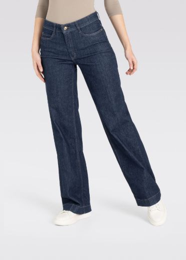 Picture of Tall MAC Women Jeans Wide Fit L36 Inch, blue rinsed