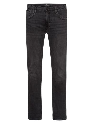 Picture of Tall Men Jeans Damien Slim Fit Regular Waist Straight Leg L36 & L38 Inch, anthracite grey