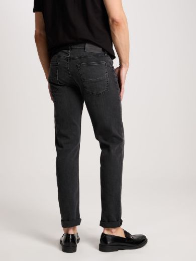 Image de Tall Jeans Damien Slim Fit Regular Waist Straight Leg L36 & L38 Inch, anthracite gris