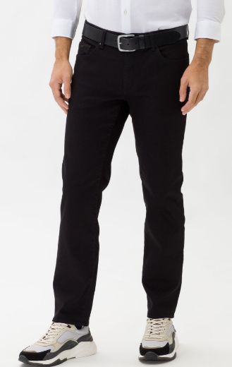 Image de Tall Pantalon Homme Cadiz 5-Poches Longueur L36 & L38 Inch, perma black