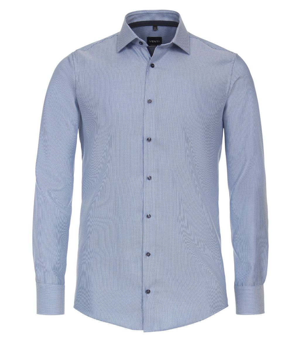 Picture of Tall Business Shirt Modern Fit Tone-on-Tone Structured Fabric Extra Long Sleeve 72 cm