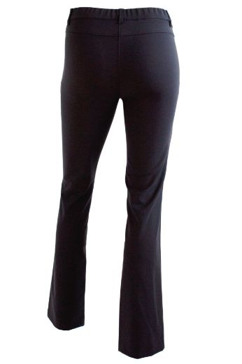 Image de Tall Femme Pantalon Enfiler Janna Flare L38 Inch, noir