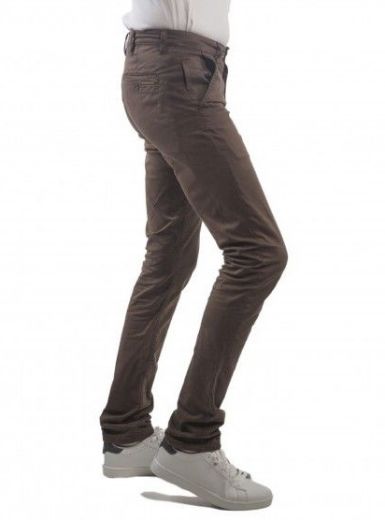 Image de Tall Pantalon Chino Frog L38 Pouces, châtaigne