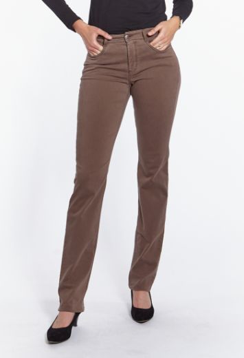 Picture of Tall Lena Trousers Straight Leg L38 Inch, muscat taupe