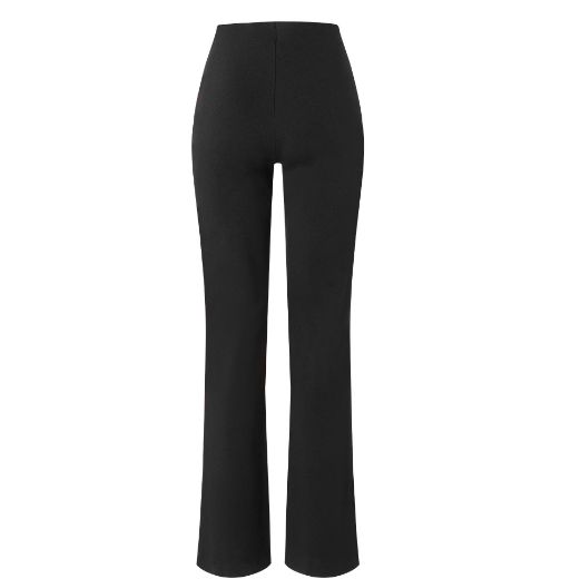 Image de Tall Flare Pantalon Femme Enfiler Longueur L34 & L36 Inch, black