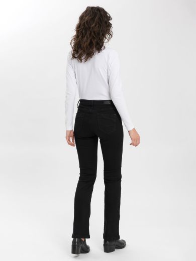 Image de Tall Jeans Cross Lauren Bootcut L36 pouce, noir