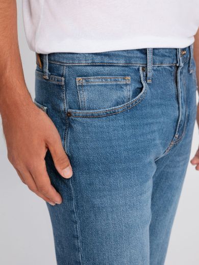 Image de Tall Jeans Homme Colin Bootcut Longueur 36 Pouces, bleu moyen clair