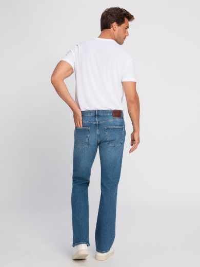 Image de Tall Jeans Homme Colin Bootcut Longueur 36 Pouces, bleu moyen clair