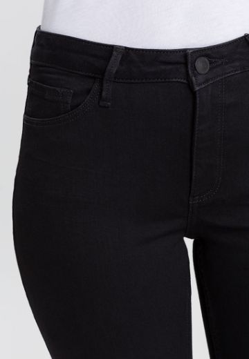 Image de Tall Femmes Jeans Alan Skinny Fit Longueur 34 & 36 Pouces, noir