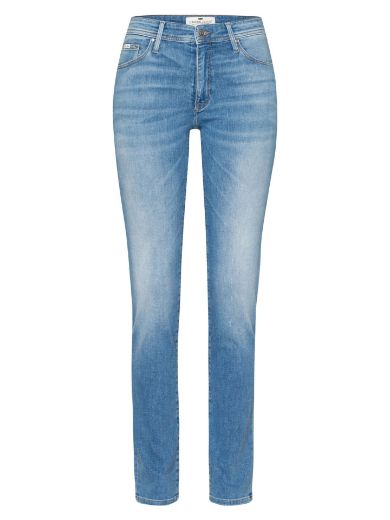 Image de Tall Jeans Femme Anya Slim Fit Longueur 34 & 36 pouce, bleu clair délavé