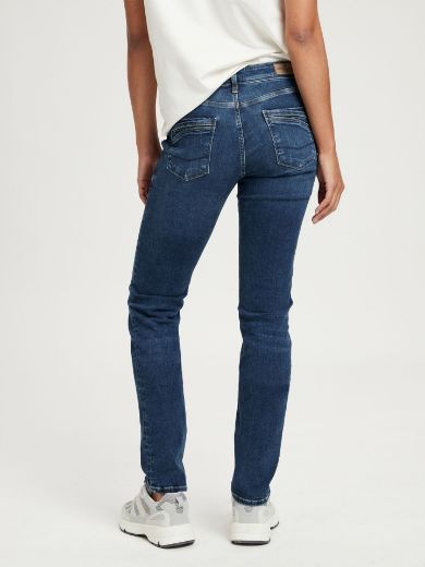 Image de Tall Jeans Femme Anya Slim Fit Longueur 34 & 36 pouce, bleu foncé