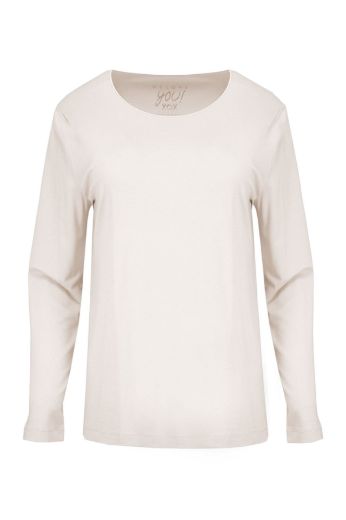 Bild von Tall Damen Langarmshirt Rundhals