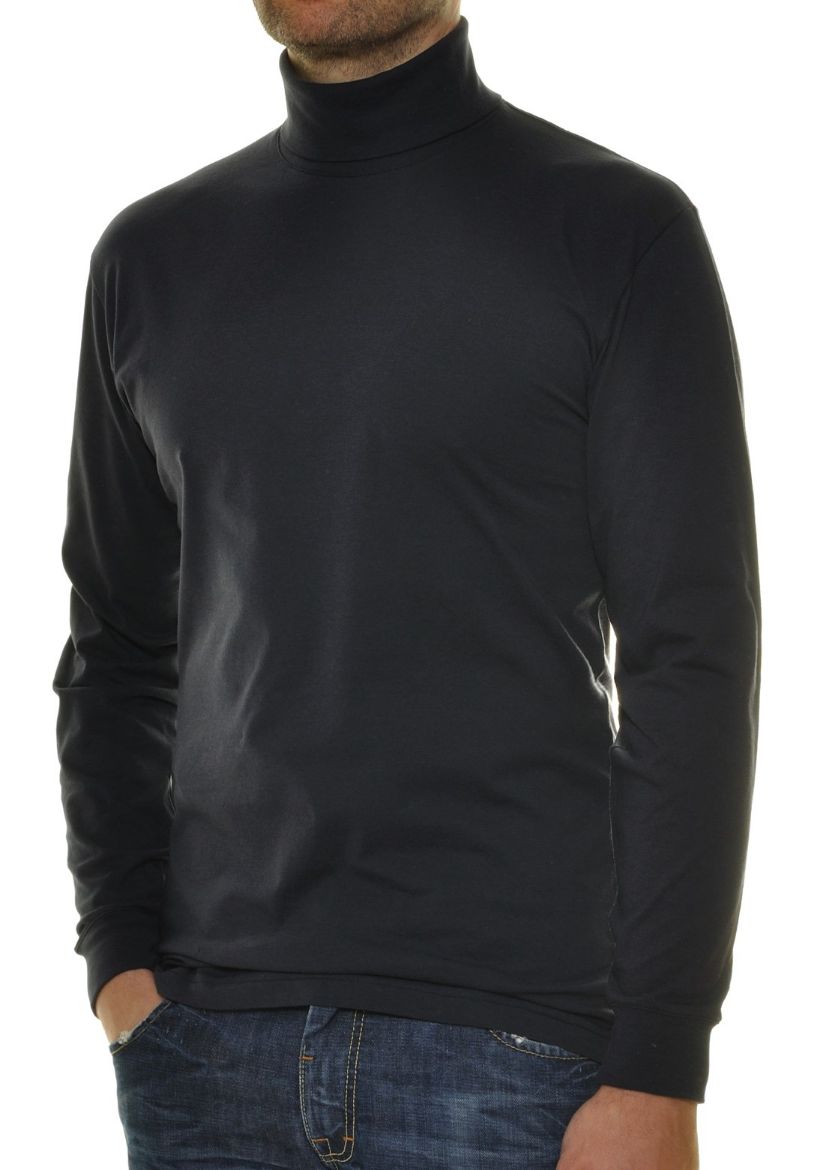 Bild von Tall Herren Basic Rollkragenshirt