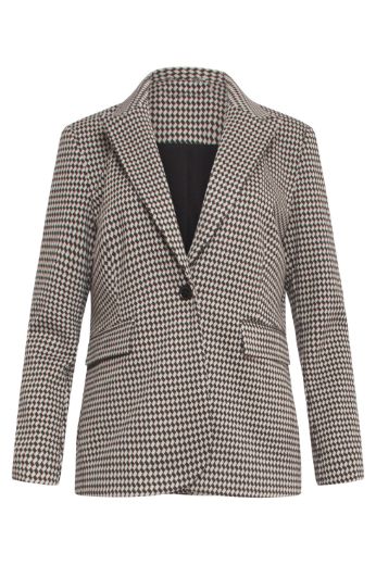 Image de Tall Blazer Femme, noir sable