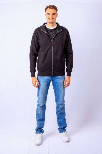 Bild von Tall Herren Sweatjacke - bis Grösse 5XLT