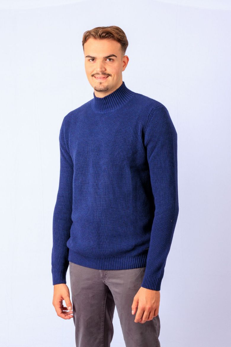 Jumper with collar mens best sale