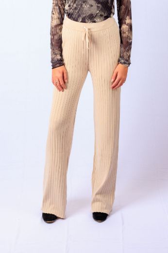 Picture of Tall Ladies Trouser Wide Leg Knitted Length 36 Inch