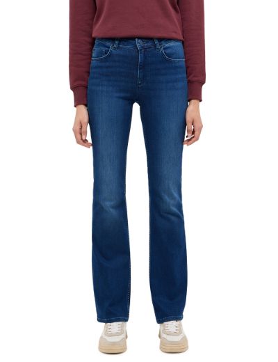 Image de Tall Jeans Femme Shelby Slim Bootcut L34 & L36 & L38 pouce, denim bleu