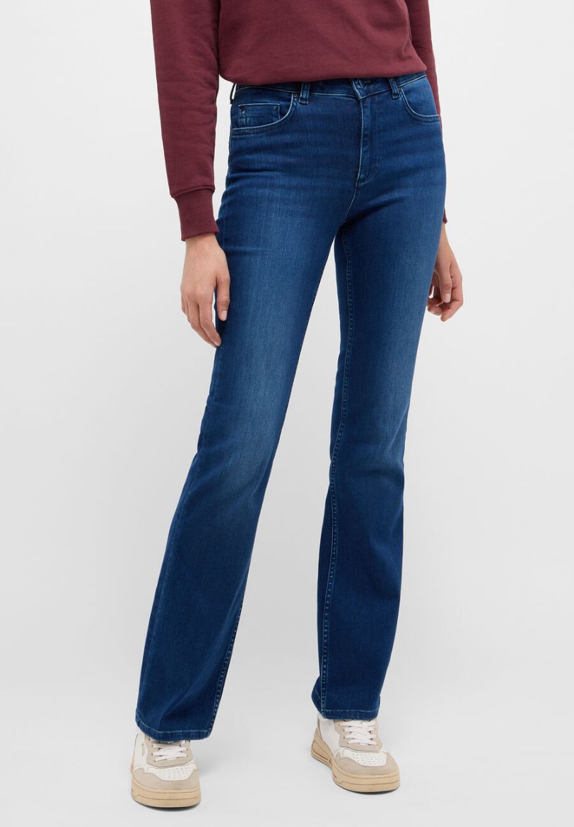 Image de Tall Jeans Femme Shelby Slim Bootcut L34 & L36 & L38 pouce, denim bleu