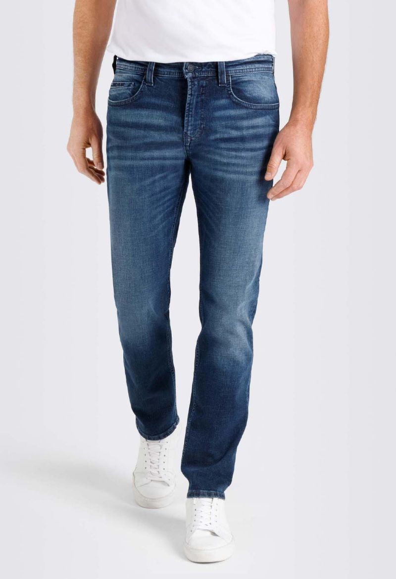 Image de MAC Jeans Ben ample fit L36 inch, indigo foncé délavé