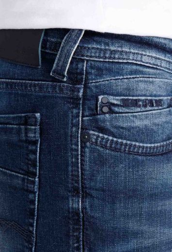 Image de MAC Jeans Ben ample fit L36 inch, indigo foncé délavé