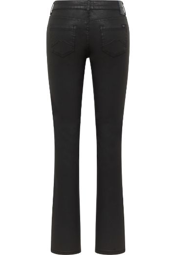 Bild von Tall Shelby Slim Bootcut Coated Jeans Lederoptik L34 Inch & L36 Inch, black