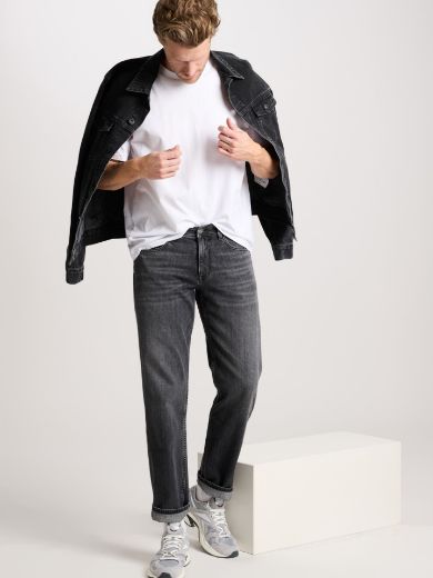 Bild von Tall Herren Jeans Antonio Relaxed Fit L36 & L38 Inch, anthra grey