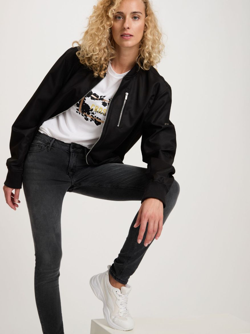 Image de Tall Femmes Jeans Alan Skinny Fit Longueur 34 & 36 Inch, anthracite gris