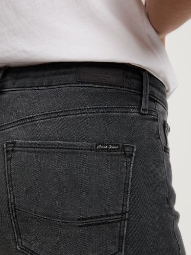 Image de Tall Femmes Jeans Alan Skinny Fit Longueur 34 & 36 Inch, anthracite gris