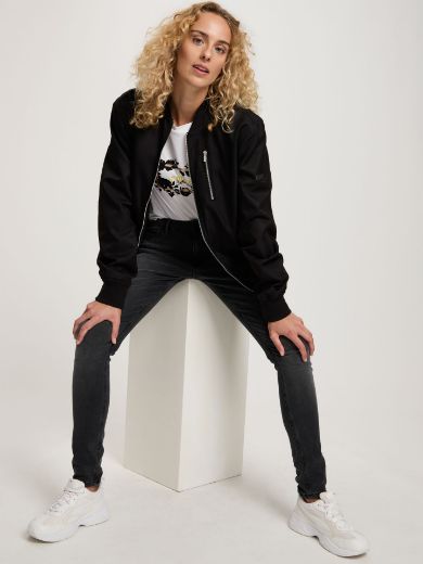 Image de Tall Femmes Jeans Alan Skinny Fit Longueur 34 & 36 Inch, anthracite gris
