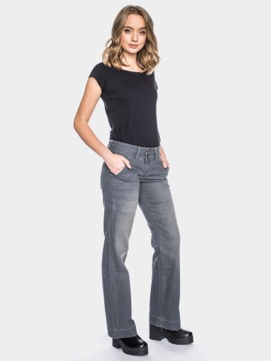 Bild von Lilia Jeans Sapi Brein mit weitem Bein L36 & L38 Inch, grau used