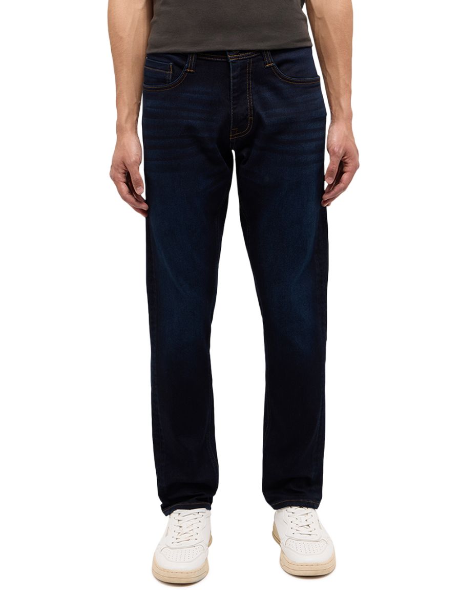 Bild von Tall Herren Jeans Oregon Slim Fit L36 Inch & L38 Inch, dark blue rinsed