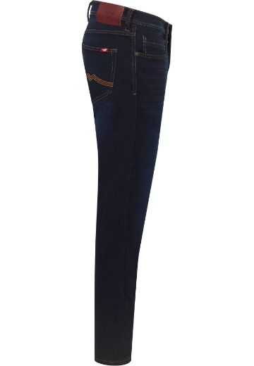 Bild von Tall Herren Jeans Oregon Slim Fit L36 Inch & L38 Inch, dark blue rinsed