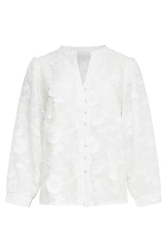 Image de Tall Blouse Broderies, blanc