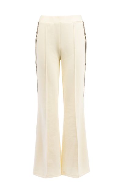 Agrandir l'image de Tall Dames Pantalon Sportive Pique, blanc cassé Image de Tall Dames Pantalon Sportive Pique, blanc cassé