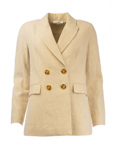Zeige Details für Tall Damen Blazer Ramie, beige Bild von Tall Damen Blazer Ramie, beige