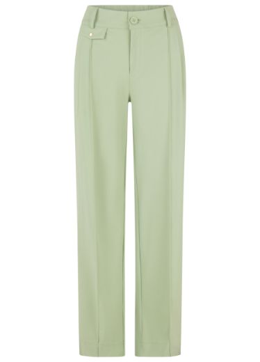 Image de Tall Dames Pantalon Extra Long Jambe Large Longueur 37, vert jade