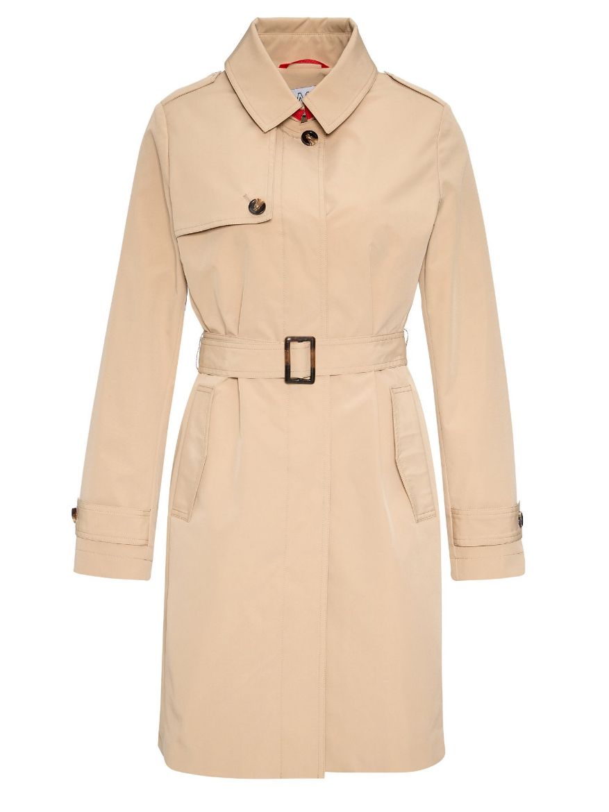 Bild von Tall Damen Trenchcoat Extra Lang, beige