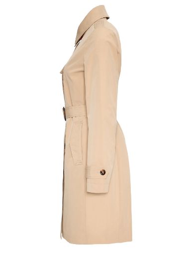 Bild von Tall Damen Trenchcoat Extra Lang, beige
