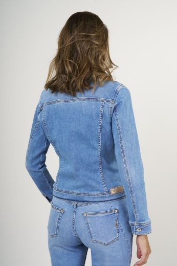 Picture of Tall Women Jeans Jacket Extra Long Sleeves