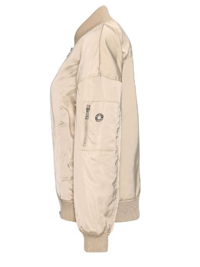 Image de Tall Femmes Shiny Blouson Veste Extra Longue