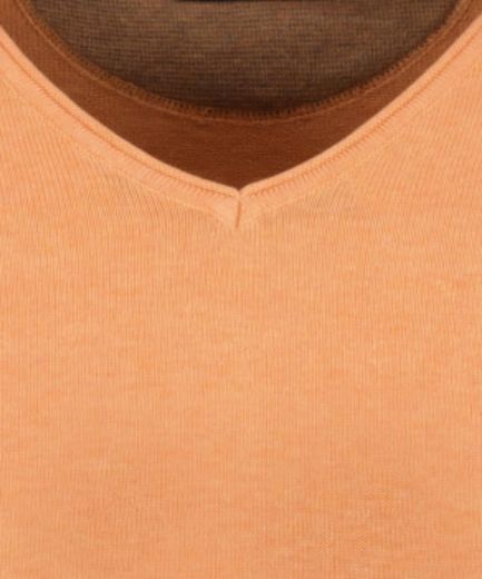 Bild von Tall Herren Baumwoll Feinstrickpullover V-Ausschnitt