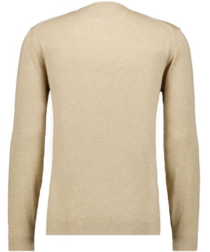 Bild von Tall Herren Baumwoll Feinstrickpullover V-Ausschnitt