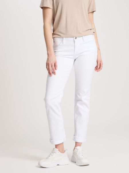 Agrandir l'image de Tall Jeans Femme Rose Straight Fit L36 Inch, blanc Image de Tall Jeans Femme Rose Straight Fit L36 Inch, blanc