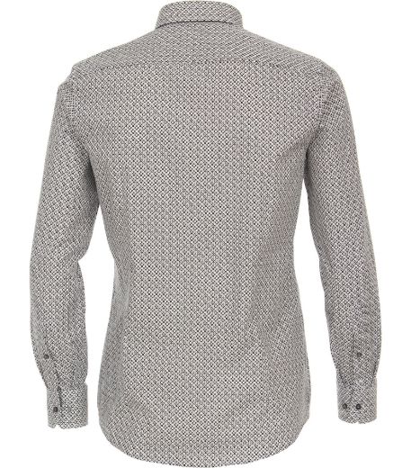 Bild von Tall Herrenhemd Modern Fit Ärmel 72 cm, diamond minimal print
