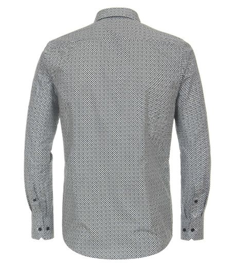 Bild von Tall Herrenhemd Modern Fit Ärmel 72 cm, diamond minimal print